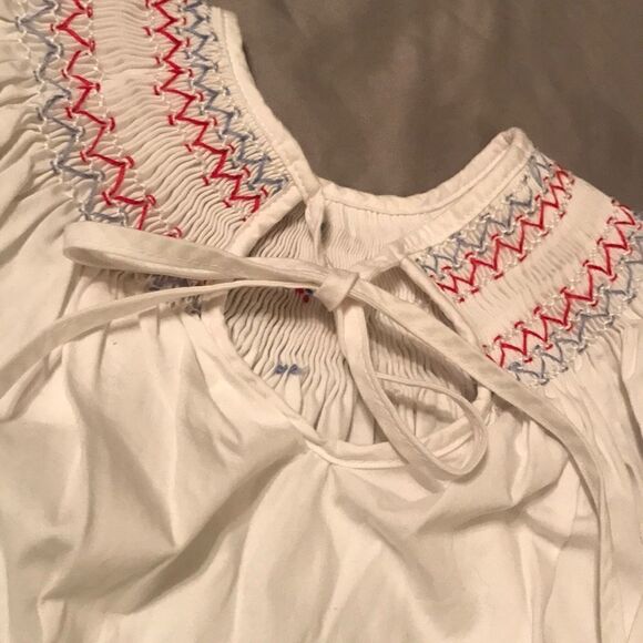 Castles and Crowns White w Red & Blue Dress - 3T - Picture 5 of 7